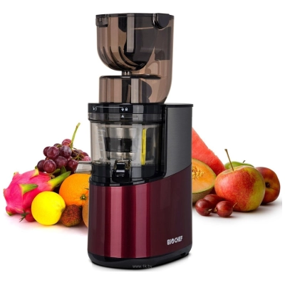 BioChef Atlas Pro Whole Slow Juicer DCWA400 (krasnyiy)