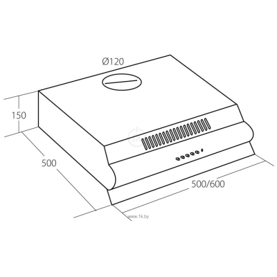 AKPO Glass Touch R-3060 WK-9 WH/BK