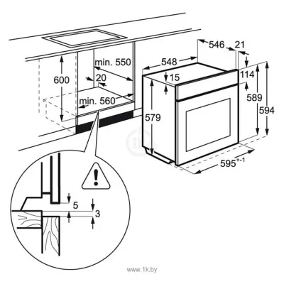 AEG BCR 546350 B