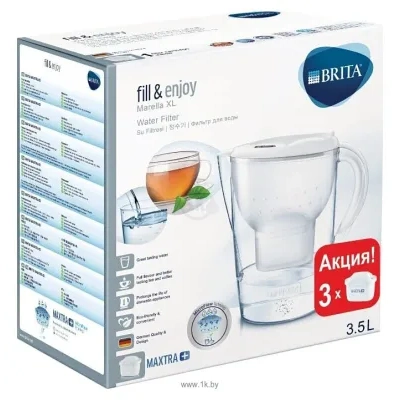 Brita Marella XL Memo MX+ (3 smennyih filtruyuschih modulya) 3.5 l