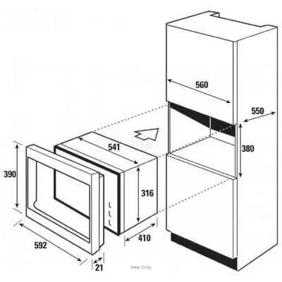 Brandt BMS6115W