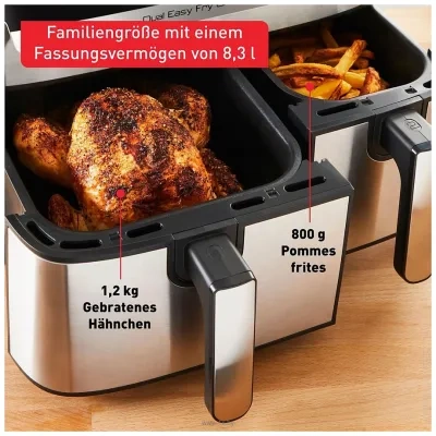 Tefal Dual Easy Fry & Grill EY905D