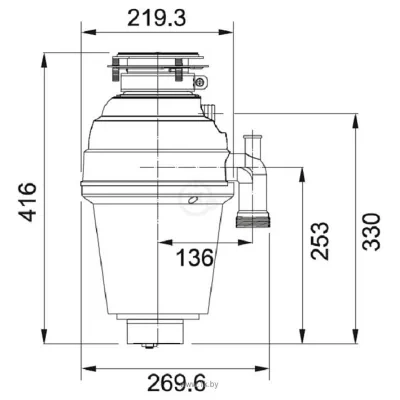 Franke Turbo Plus TP-125 134.0287.933